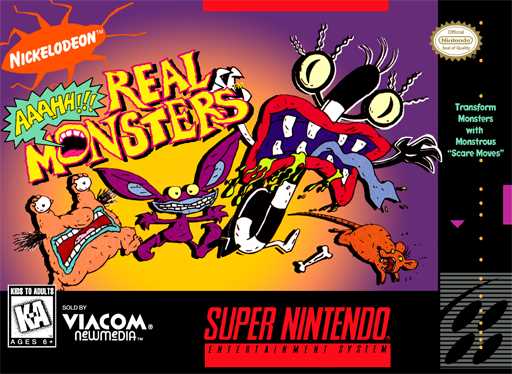 Aaahh!!! Real Monsters  Snes